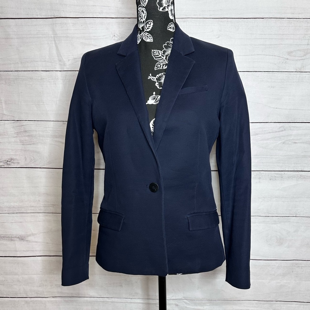 Mango Basic One Button Suit Size 4 - image 2